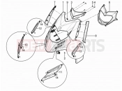 PIAGGIO Typhoon 50 4T 4V (USA / CA) Front shield