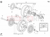 DUCATI Supersport 620 S WHEELS » FRONT WHEEL