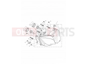 Triumph 2004 DAYTONA 600 & 650 Headlight/Mountings