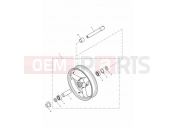 Front Wheel - Triumph DAYTONA 600 & 650 2005