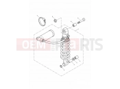 Rear Suspension Unit - Triumph DAYTONA 600 & 650 2006