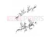Footrests & Mountings - Triumph DAYTONA 600 & 650 2006