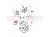 Triumph 1999 THUNDERBIRD SPORT Front Brake Caliper & Discs