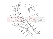TRIUMPH SPEED TRIPLE 141872 > 210444 Rear Bodywork & Seat