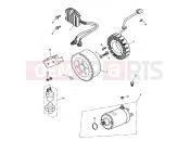 TRIUMPH SPEED TRIPLE 141872 > 210444 Alternator/Starter