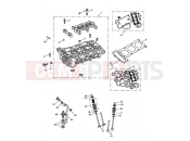 TRIUMPH SPEED TRIPLE 141872 > 210444 Cylinder Head & Valves