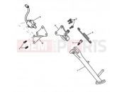 Triumph 2007 SPEED TRIPLE 210445 > 461331 Sidestand