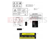 Triumph 2014 SPEED TRIPLE 461332 > 735437 Warning Labels
