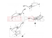Triumph 2012 SPEED TRIPLE 461332 > 735437 Indicators