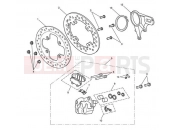 Triumph 2012 SPEED TRIPLE 461332 > 735437 Rear Brake & Disc