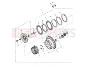 TRIUMPH SPEED TRIPLE 461332 > 735437 Clutch