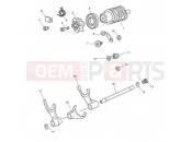 TRIUMPH SPEED TRIPLE 461332 > 735437 Gear Selector Drum 563847
