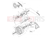 Triumph 2012 SPEED TRIPLE R > 735336 Rear Wheel & Final Drive 602553