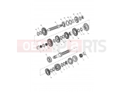 Triumph 2013 SPEED TRIPLE R > 735336 Transmission