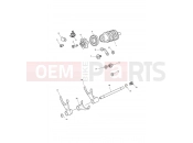 Triumph 2013 SPEED TRIPLE R > 735336 Gear Selector Drum 563847