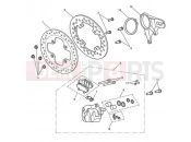 Triumph 2013 SPEED TRIPLE R > 735336 Rear Brake & Disc