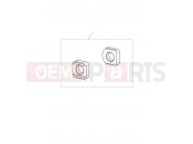 Triumph 2017 STREET TWIN Rear Wheel Adjuster Kit, Black