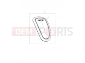 Triumph 2020 STREET TWIN Kit, Tank Pad Rubber