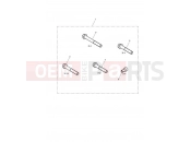 Triumph 2020 STREET TWIN Cover Fasteners, Black