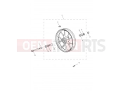 Triumph 2021 STREET TWIN Front Wheel 914972