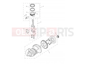 Triumph 2021 STREET TWIN Crankshaft, Con Rods 914973