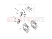 Triumph 2019 TIGER EXPLORER XCX 740277 > Front Brake Caliper & Disc