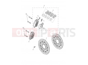 TRIUMPH TIGER EXPLORER XR 740277 > Front Brake Caliper & Disc