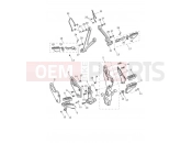 TRIUMPH TIGER EXPLORER XRX 740277 > Footrests & Mountings