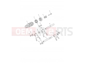 TRIUMPH TIGER EXPLORER XRX 740277 > Gear Selector Drum