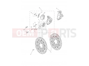 Triumph 2013 Tiger Explorer > 740276 TIGER EXPLORER Front Brake Caliper & Disc