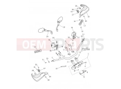 Handlebars & Switches - Triumph Tiger Explorer > 740276 TIGER EXPLORER XC 2014