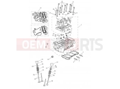 Cylinder Head & Valves - Triumph Tiger Explorer > 740276 TIGER EXPLORER XC 2014