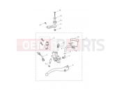 Triumph 2018 THRUXTON R Front Brake Master Cylinder