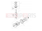 Triumph 2018 THRUXTON R Crankshaft, Connecting Rods...