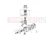 Triumph 1995 SPRINT CARBS Pistons, Connecting Rods...