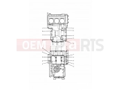 Triumph 1995 SPRINT CARBS Crankcase Fixings Black Engines