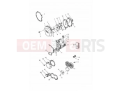 Triumph 1998 SPRINT CARBS Engine Covers Grey Engines