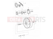 Triumph 2000 SPRINT RS > 139276 Rear Wheel