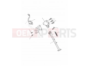 Triumph 2000 SPRINT RS > 139276 Side Stand