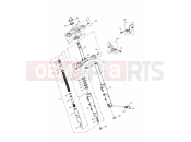 Triumph 2002 SPRINT RS 139277 > Front Forks & Yokes