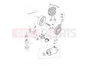 Triumph 2018 SPRINT GT Starter & Alternator