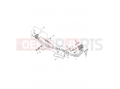 Triumph 2018 SPRINT GT Exhaust System