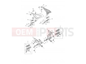 Triumph 2011 SPRINT GT Footrests & Mountings