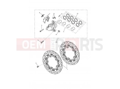 Triumph 2012 SPRINT GT Front Brake Caliper & Discs