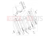 Triumph 2020 ROCKET 3 R Front Forks & Lower Yoke