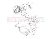 TRIUMPH ROCKET 3 R Starter & Alternator