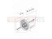 Triumph 1997 ADVENTURER Front Wheel