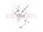Triumph 1997 ADVENTURER Clutch Master Cylinder