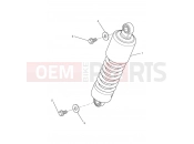 Triumph 2012 ROCKET III, CLASSIC & ROADSTER Rear Suspension Unit