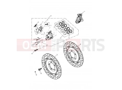 Triumph 2012 ROCKET III, CLASSIC & ROADSTER Front Brake Caliper & Discs